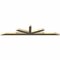 Ekena Millwork Saratoga Rough Sawn Timber Gable Bracket, Douglas Fir, 108"W x 22"H x 4"D x 4"F, 5/12 Pitch GBW108X22X0404SAR00RDF - alternate 5